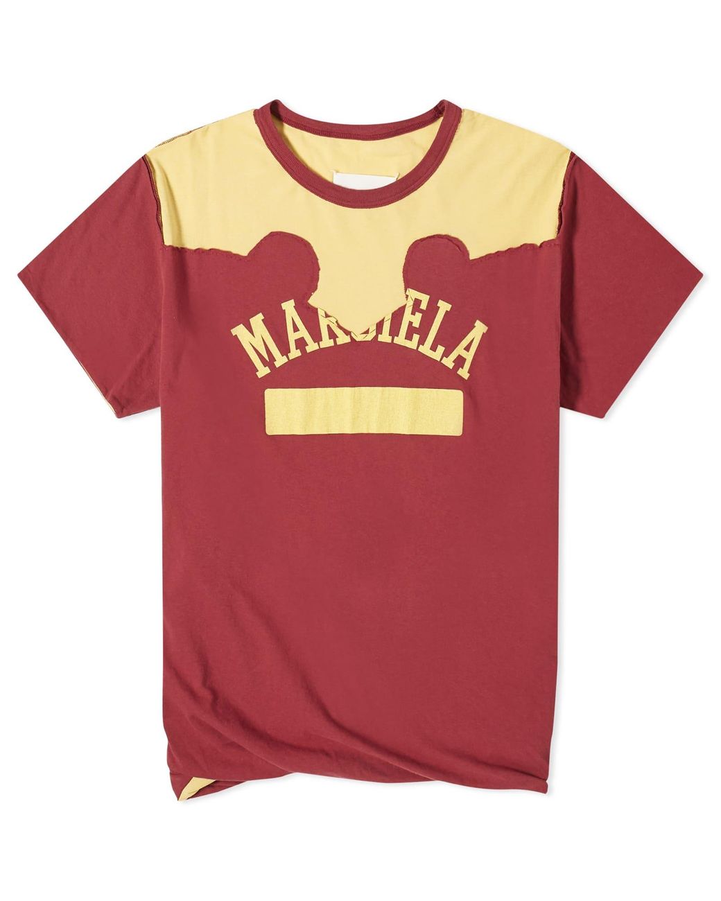 Tシャツ・カットソー maison margiela 'Western patchwork' T-shirt MAISON MARGIELA Western patchwork T-shirt | Garmentory
