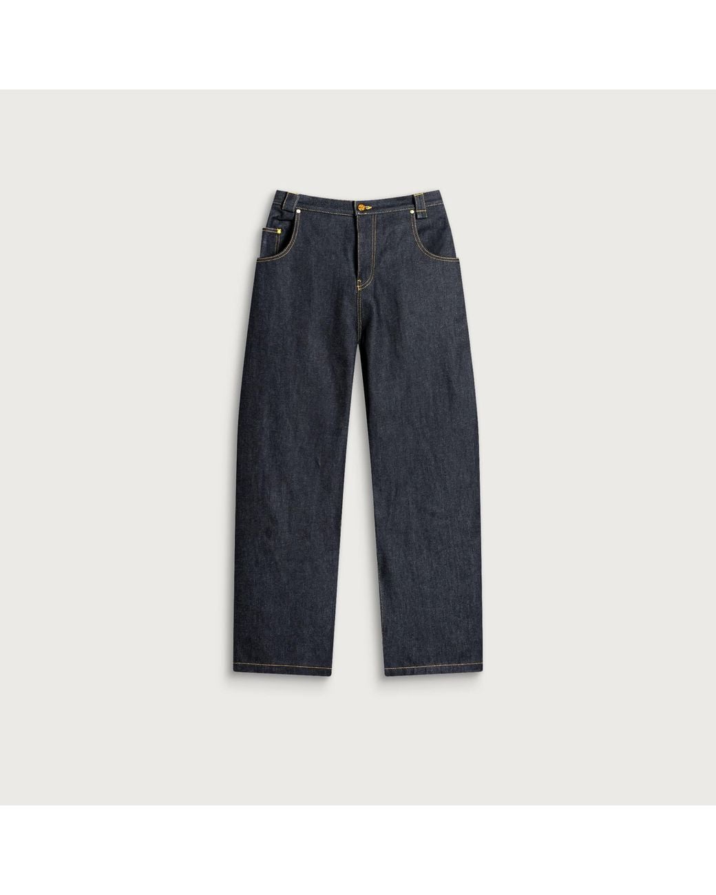 Willy Chavarria Blue Bad Girl Denim Jeans