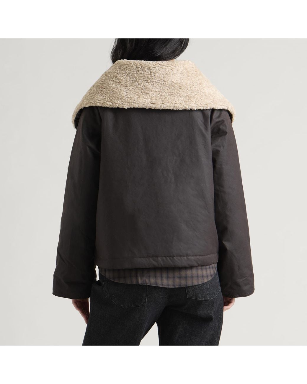 Barbour Black Mary Wax Jacket