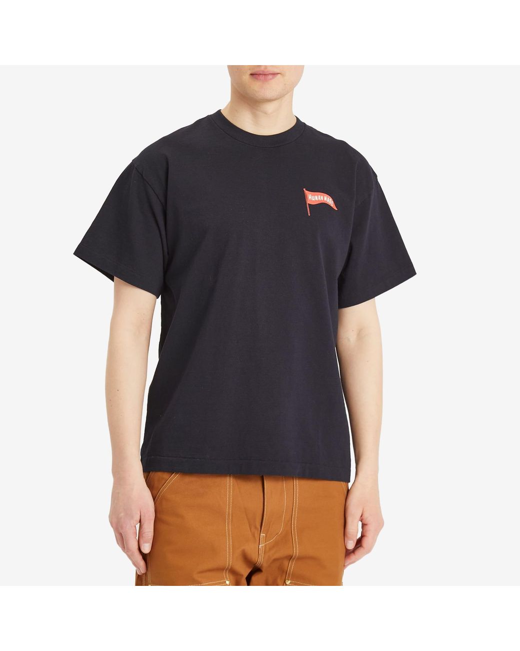 Human Made Polar Bear Flag T-Shirt in Black for Men | Lyst