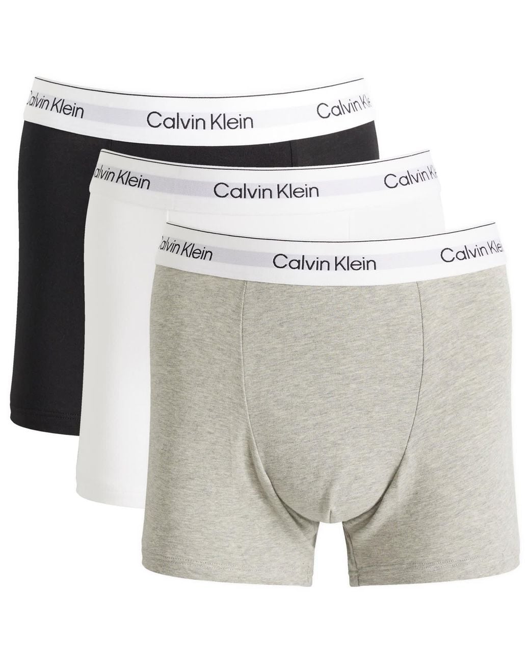 Calvin Klein Icon Relaxed Dart Trunk in White for Men | Lyst