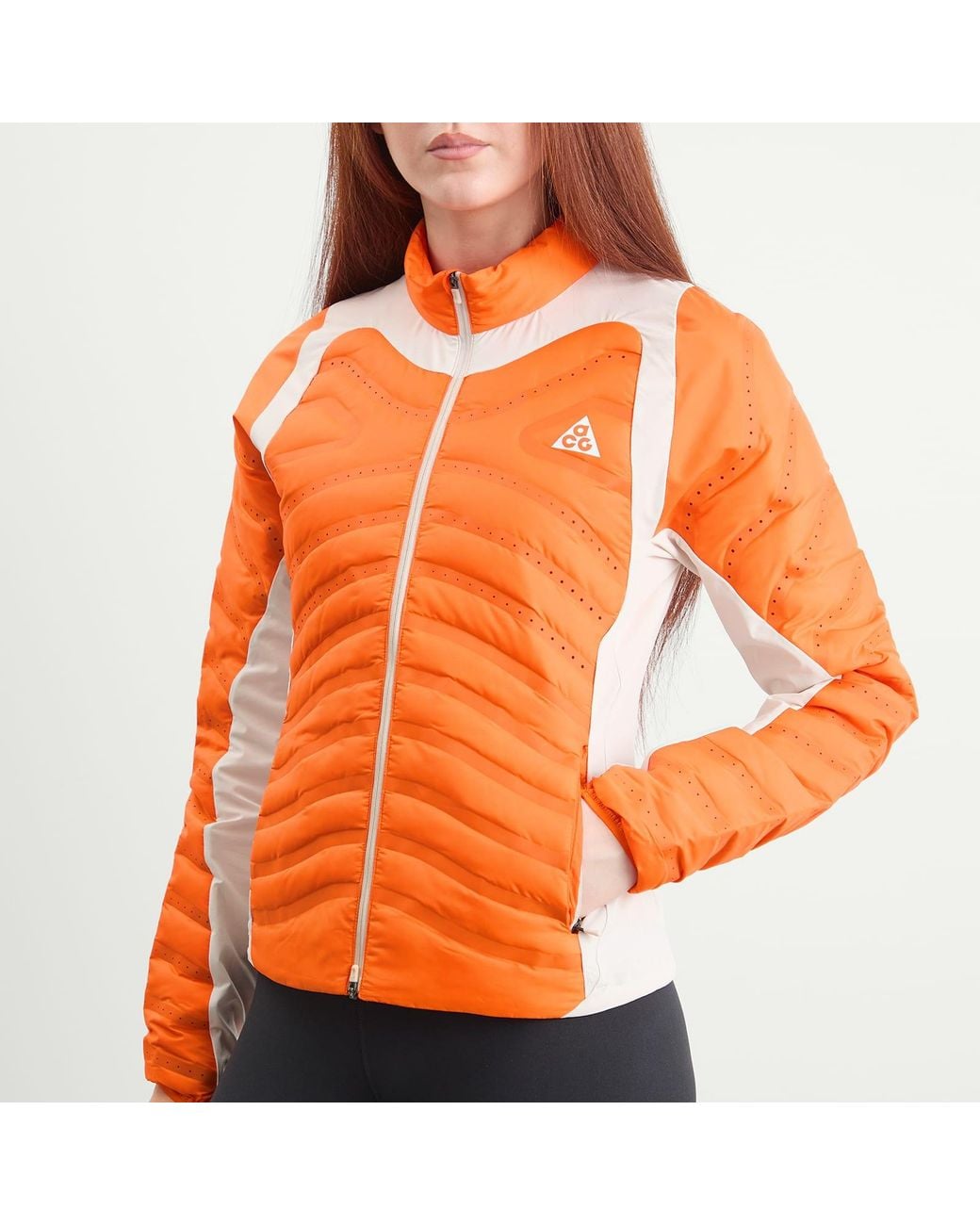Nike Orange Acg Lava Loft Jacket