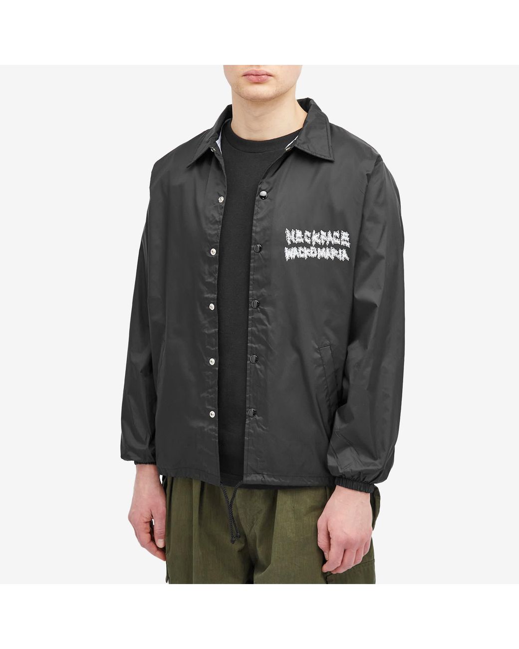 Wacko Maria X Neckface Coach Jacket in Black for Men | Lyst