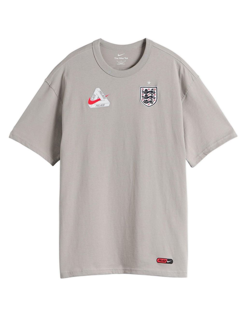 Nike X Palace England T-Shirt in Grey for Men | Lyst UK