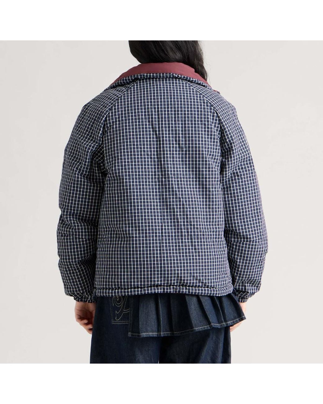 Damson Madder Purple End. X Opal Puffer Jacket