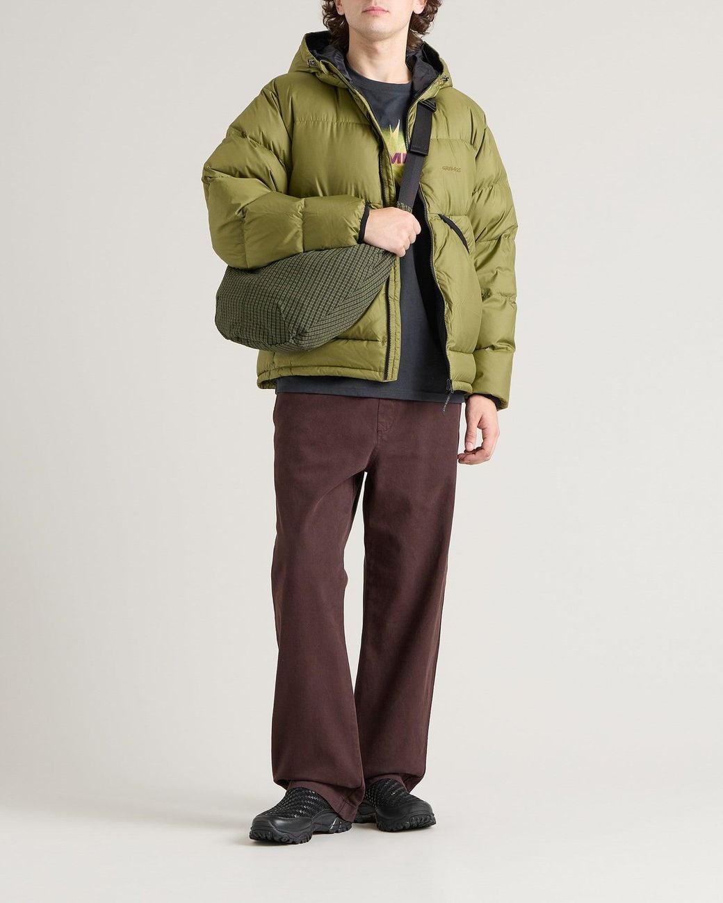Gramicci Green Coldfront Down Jacket for men
