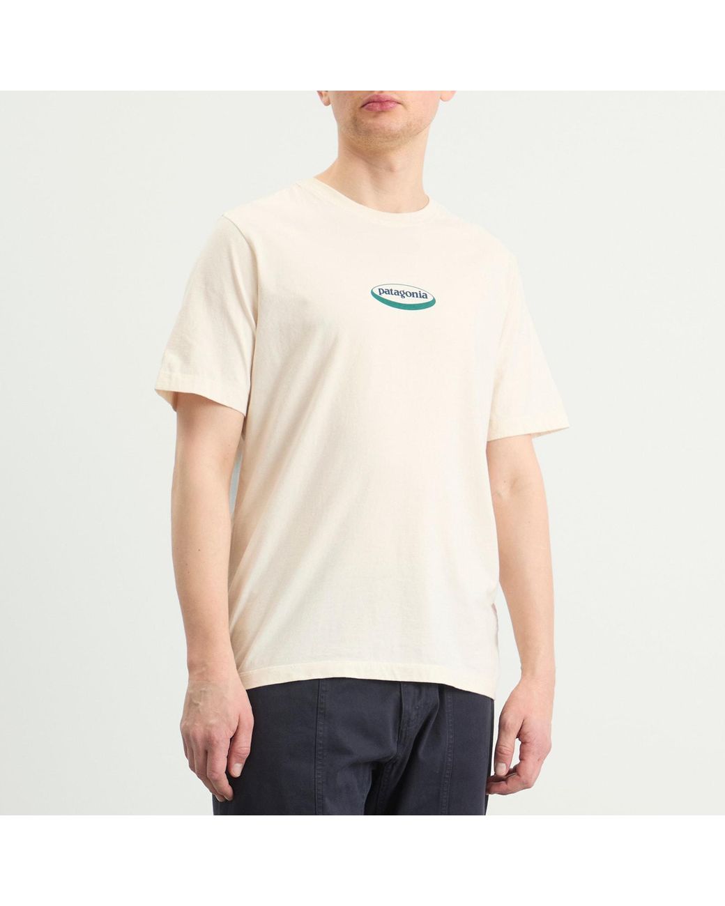 Patagonia Natural 95 Oval Logo T-Shirt for men