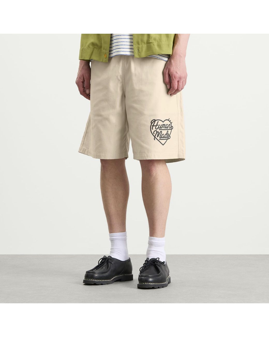 Human Made Natural Beach Shorts for men