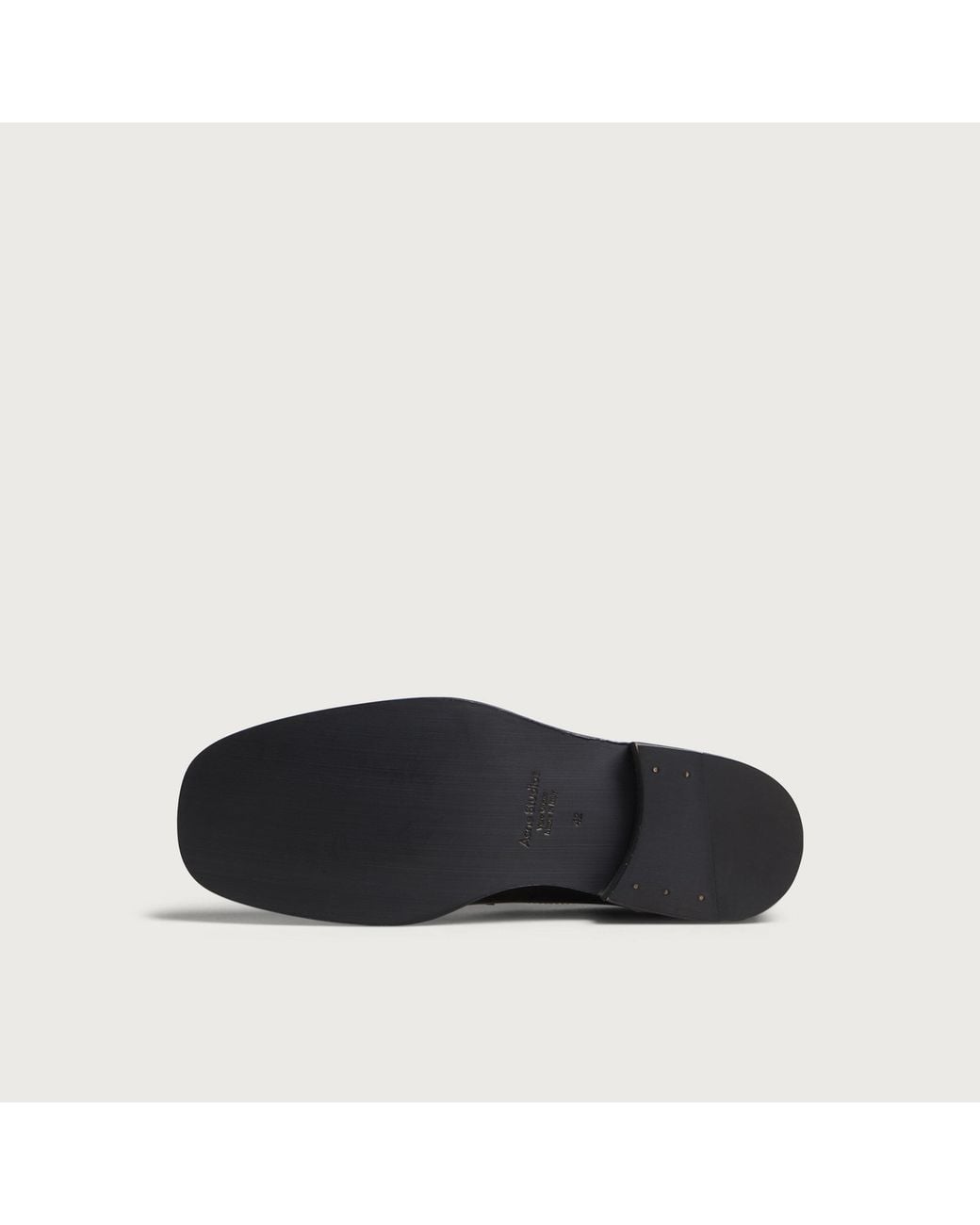 Acne Black Bassel Le Loafers for men