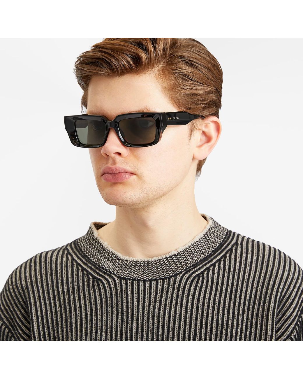 Gucci Eyewear Gg1529S Sunglasses in Gray | Lyst