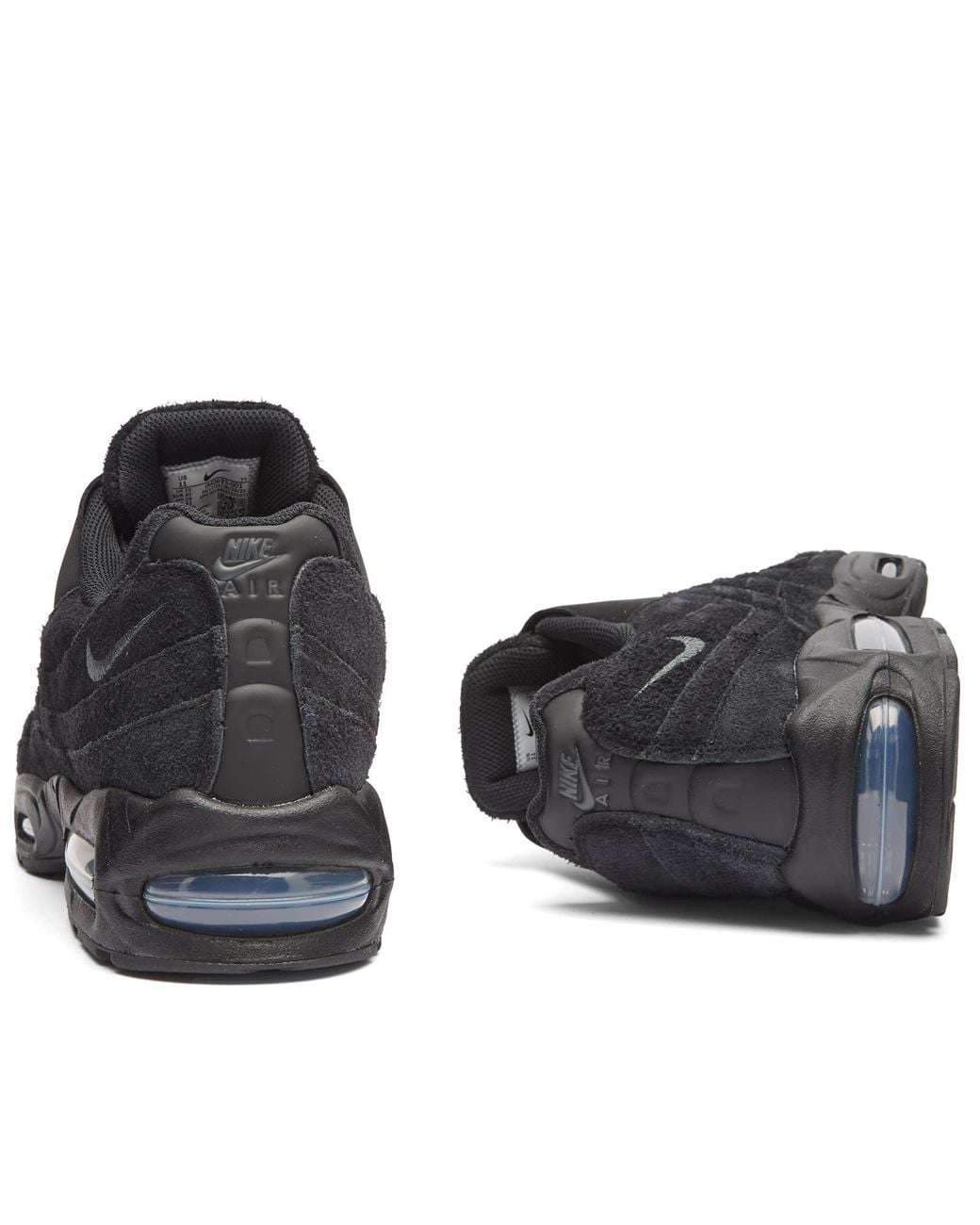 Nike Black Air Max 95 Big Bubble Zip Sneaker