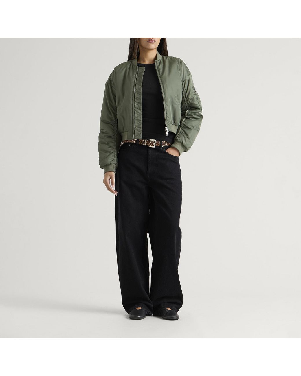 Dime Black Baggy Denim Pants