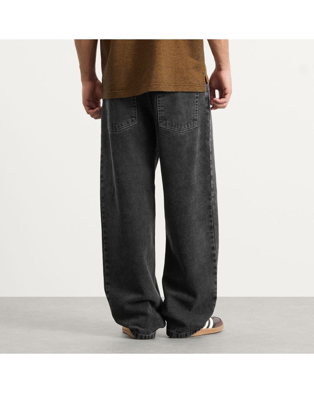 POLAR SKATE Gray Big Boy Jeans for men
