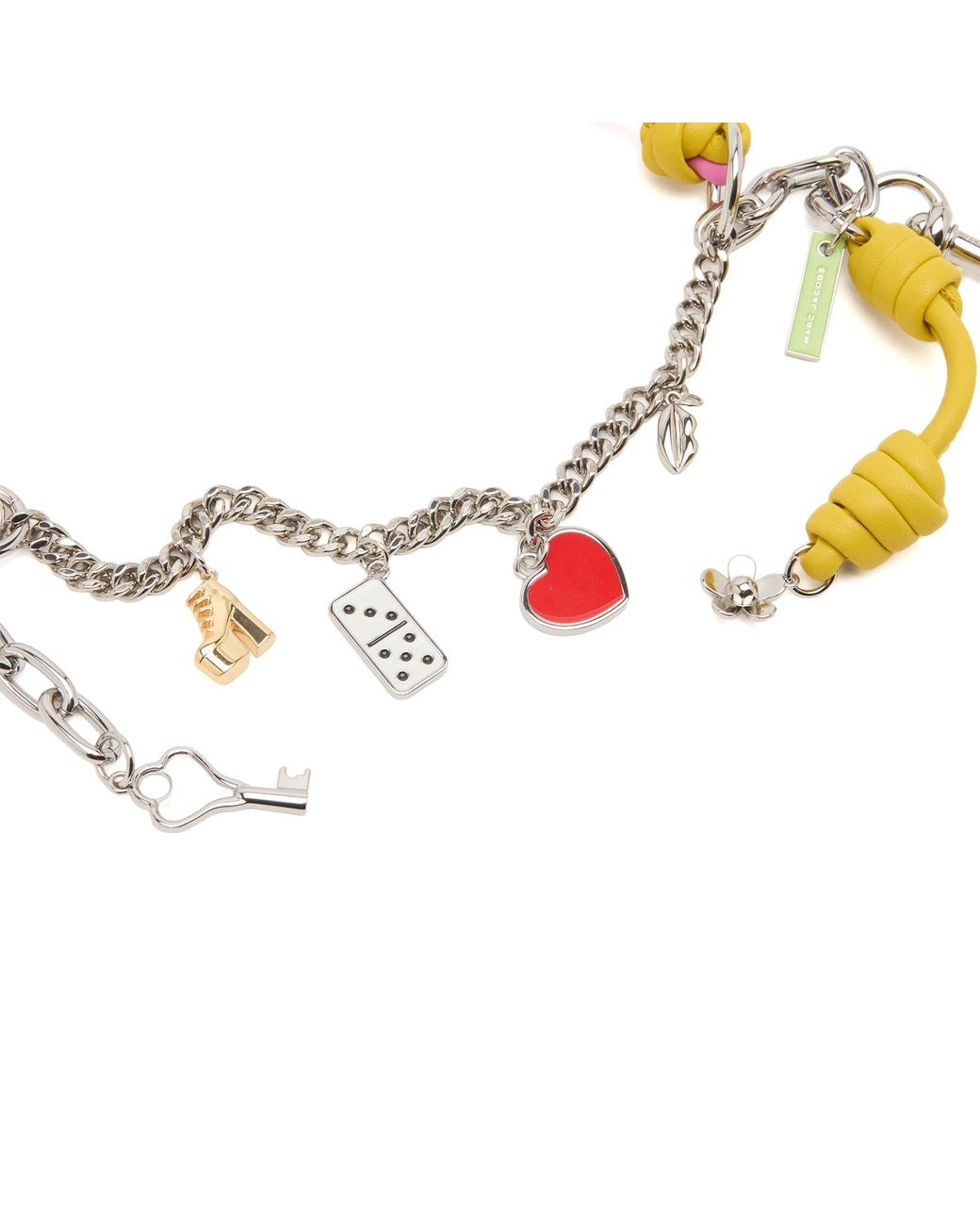 Marc Jacobs Metallic Chain Bag Charm