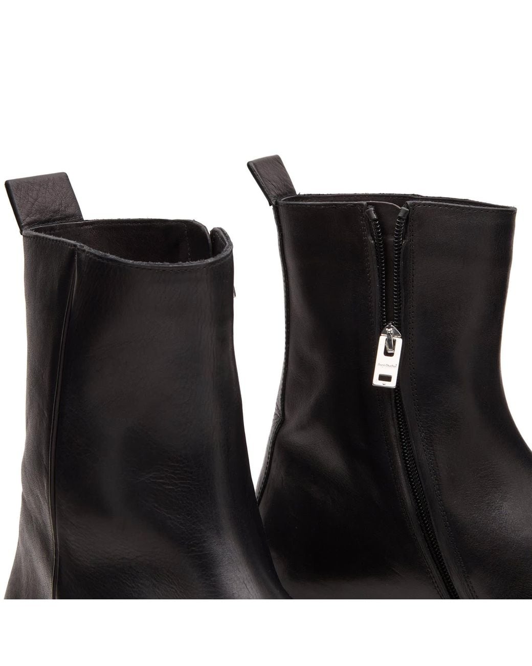 Acne Brown Bebe Leather Boot for men