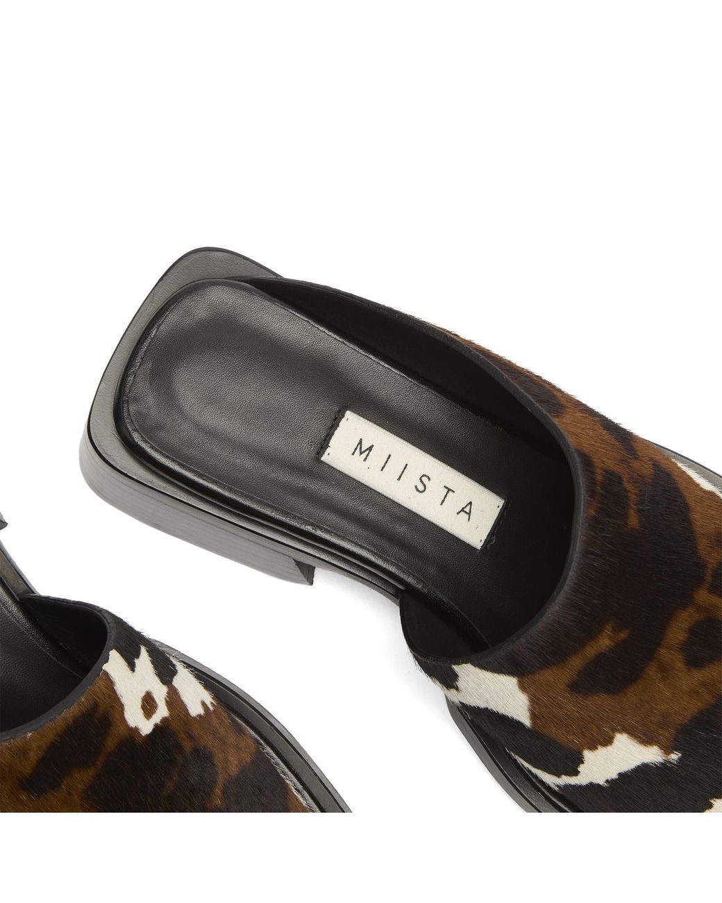 Miista Brown Alendra Asymmetric Sandals