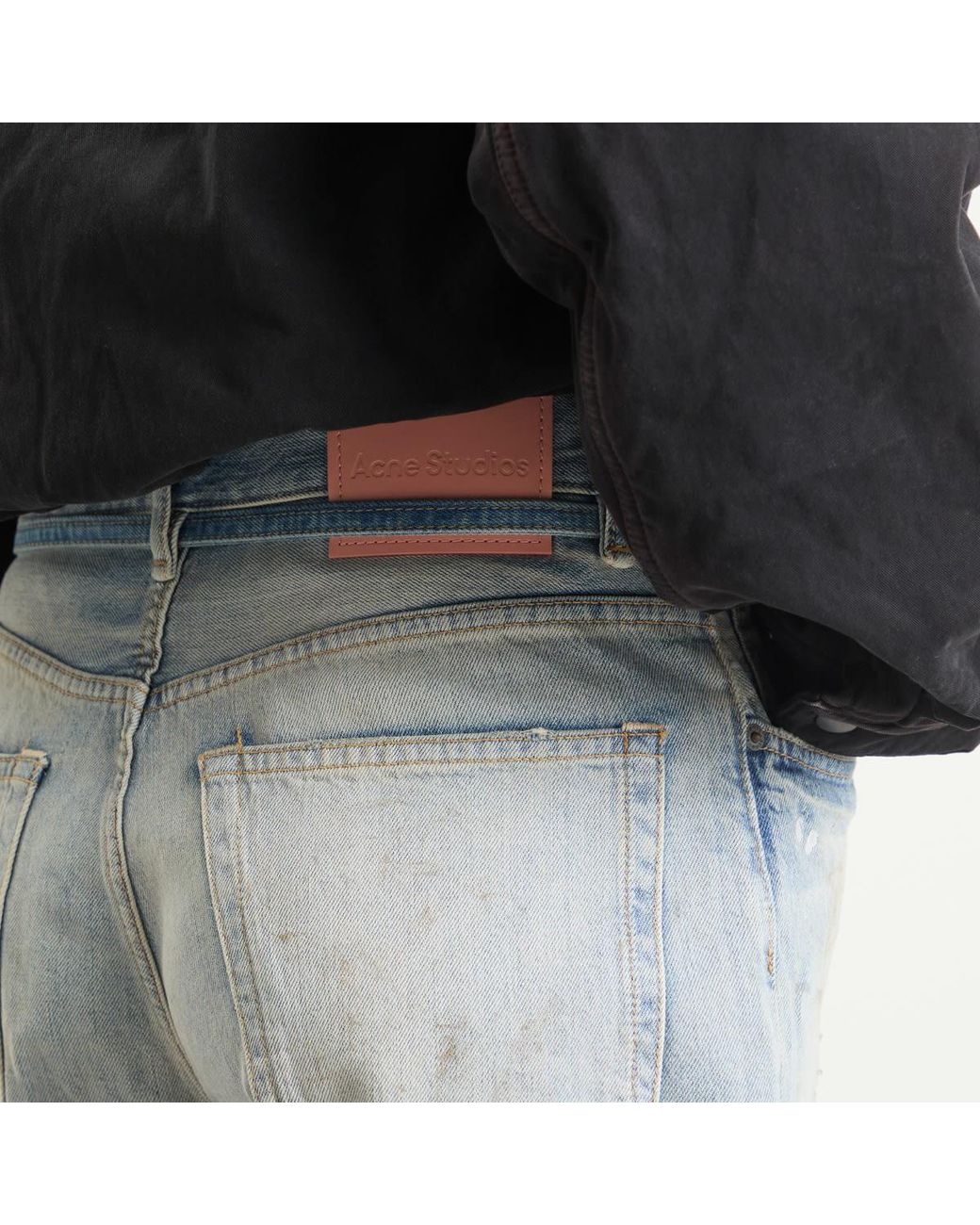 Acne Blue Roland Denim Shorts