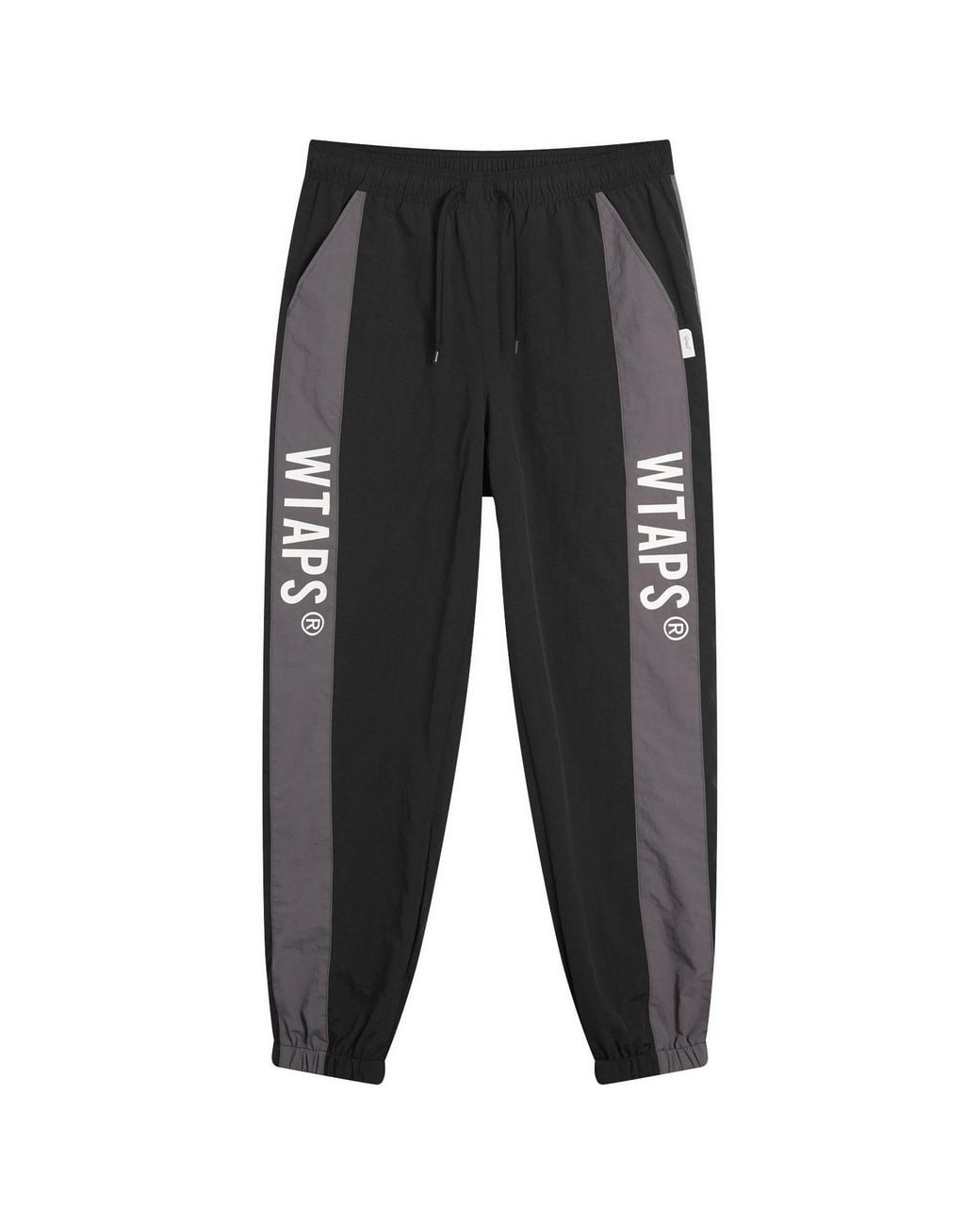 WTAPS Logo Track Pants in Gray for Men | Lyst