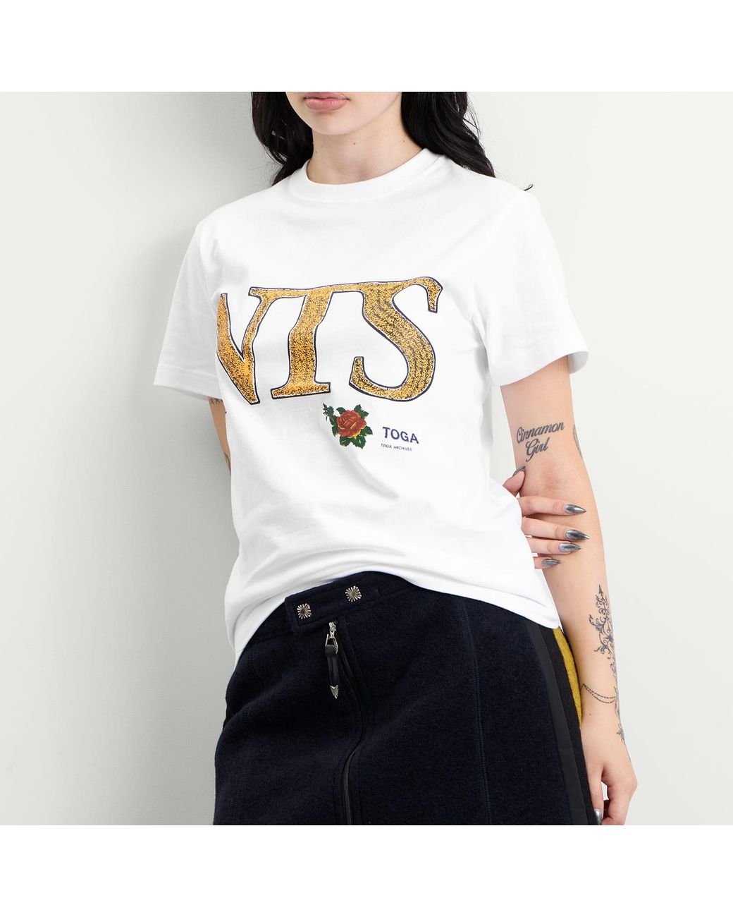 Toga White Toga X Nts Print T-Shirt