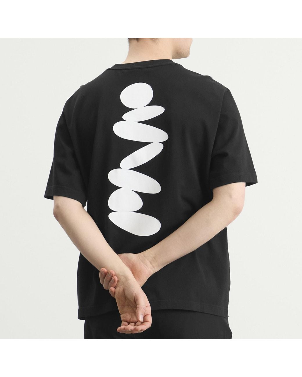 Purple Mountain Observatory Black Boulder T-Shirt for men