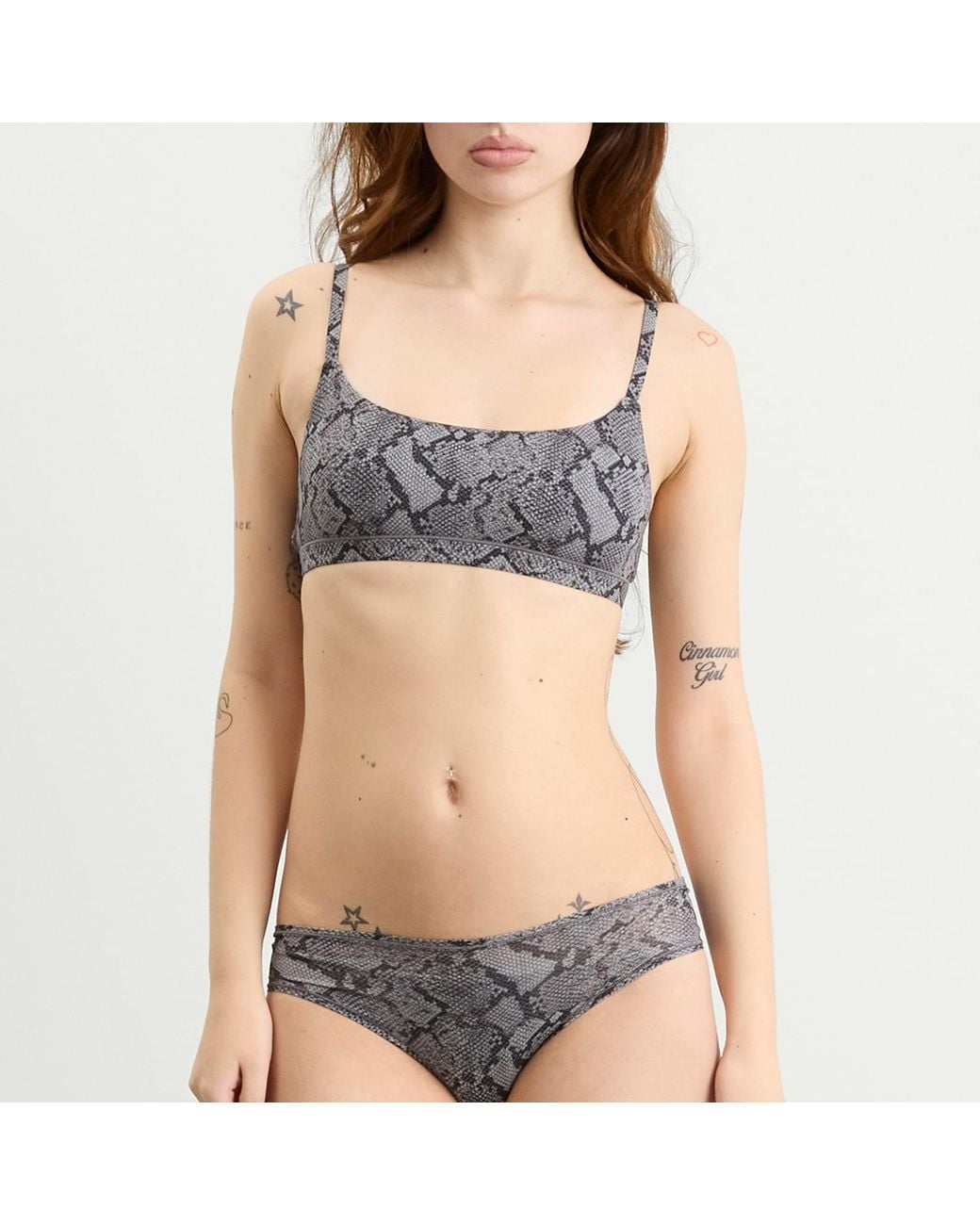 Skims Gray Fits Everybody Cheeky Brief