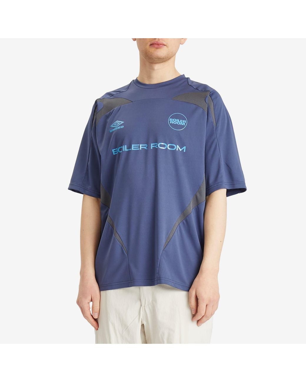 BOILER ROOM X Umbro Football Shirt in Blue for Men | Lyst UK