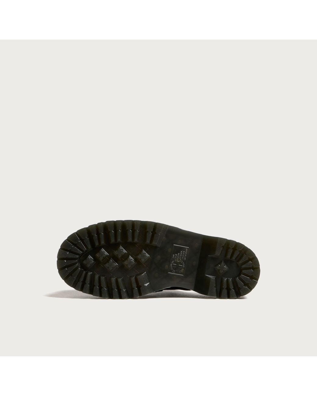 Rick Owens Black X Dr. Martens Quad Sole Megalace Mule for men