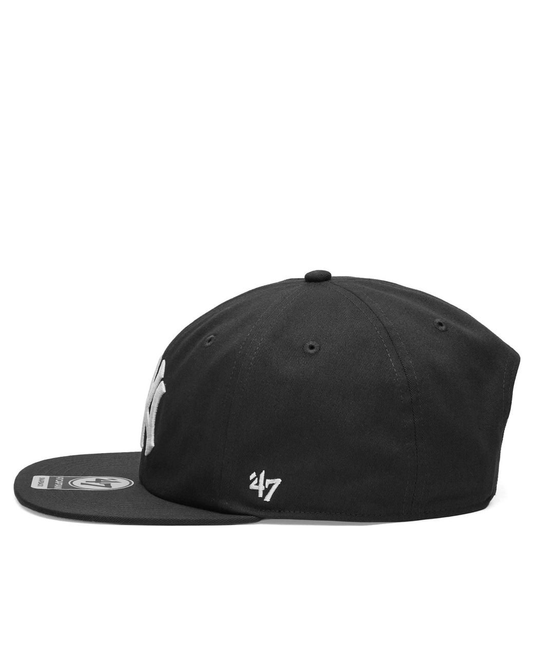 '47 Black 47 New York Yankees Linscott Captain Cap