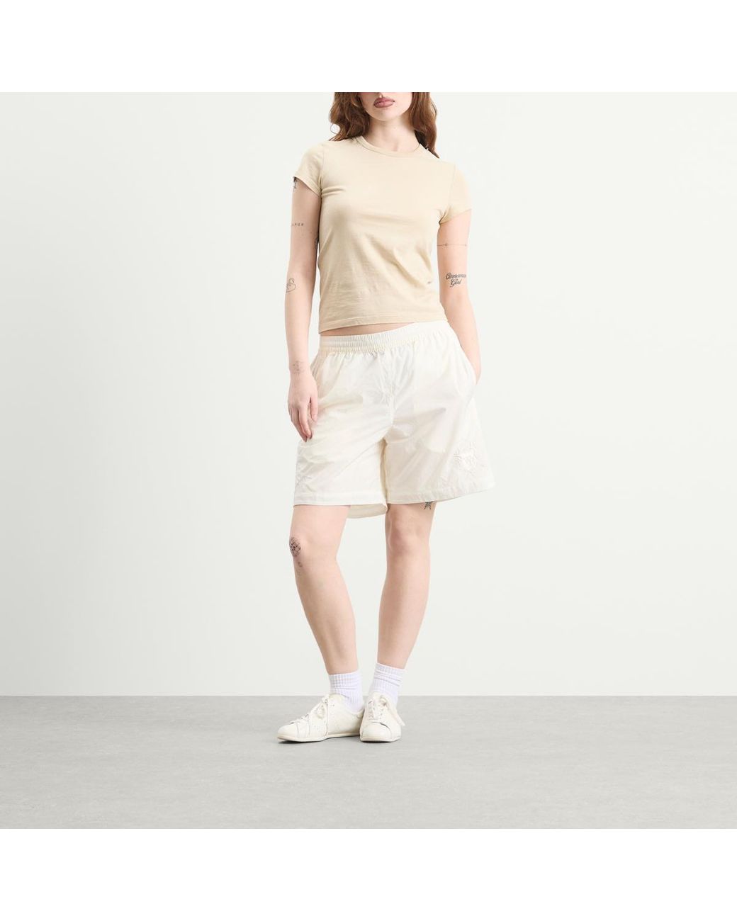Adidas Natural X Wales Bonner Football Shorts