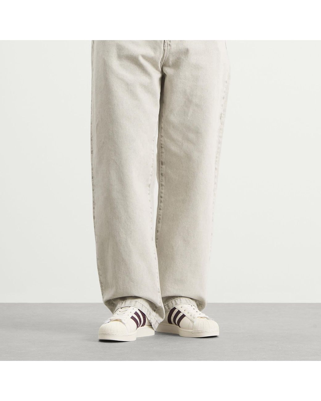Adidas White Superstar Ii Sneaker