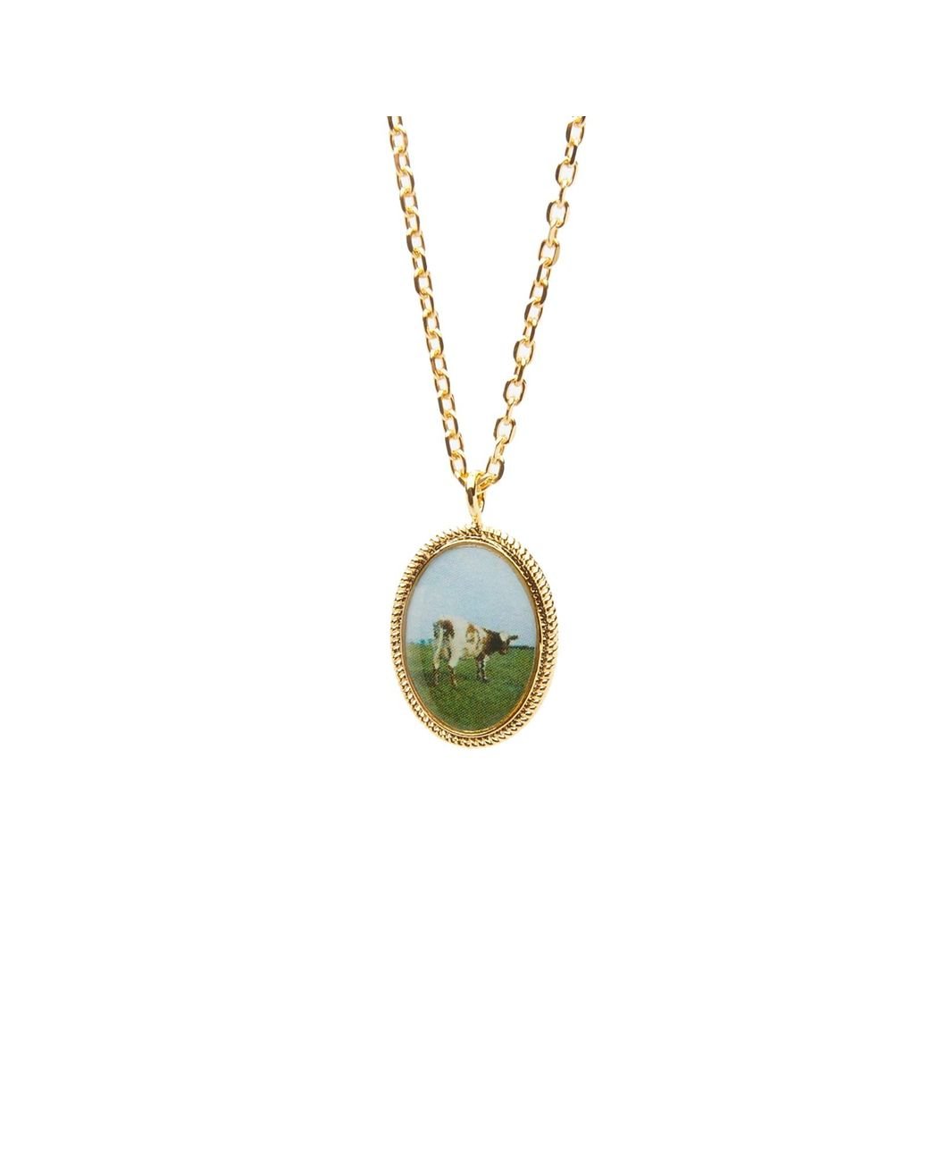 Pink store floyd necklace