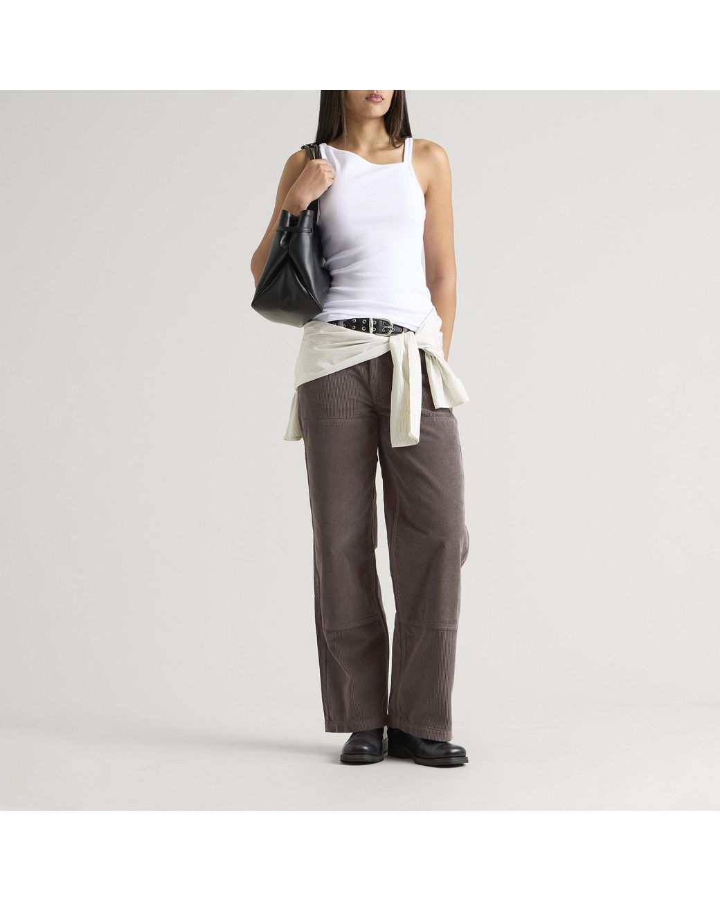 mfpen Gray Double Knee Trousers