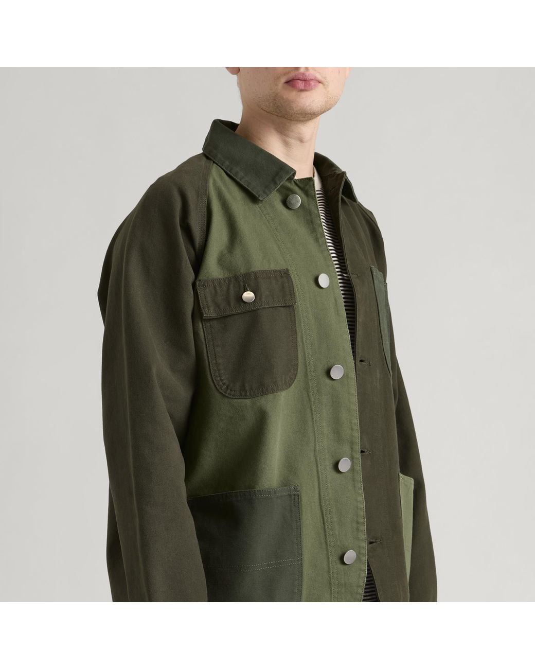 Service Works Green Patchwork Coverall 2.0 Jacket for men