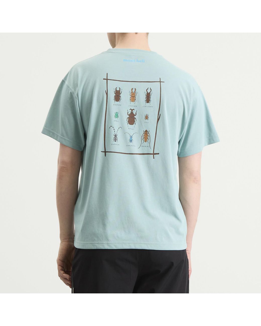 Montbell Blue Beetles T-Shirt for men
