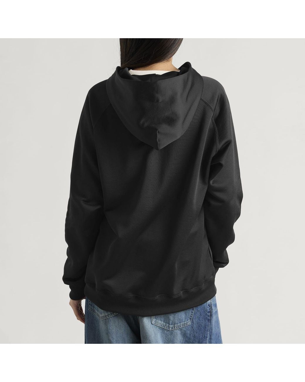 Needles Black Zipped Hoodie