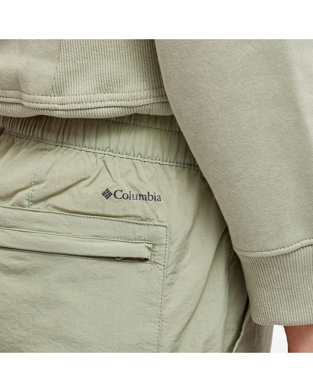Columbia tear away hiking pants Cream Size 40x30  Depop