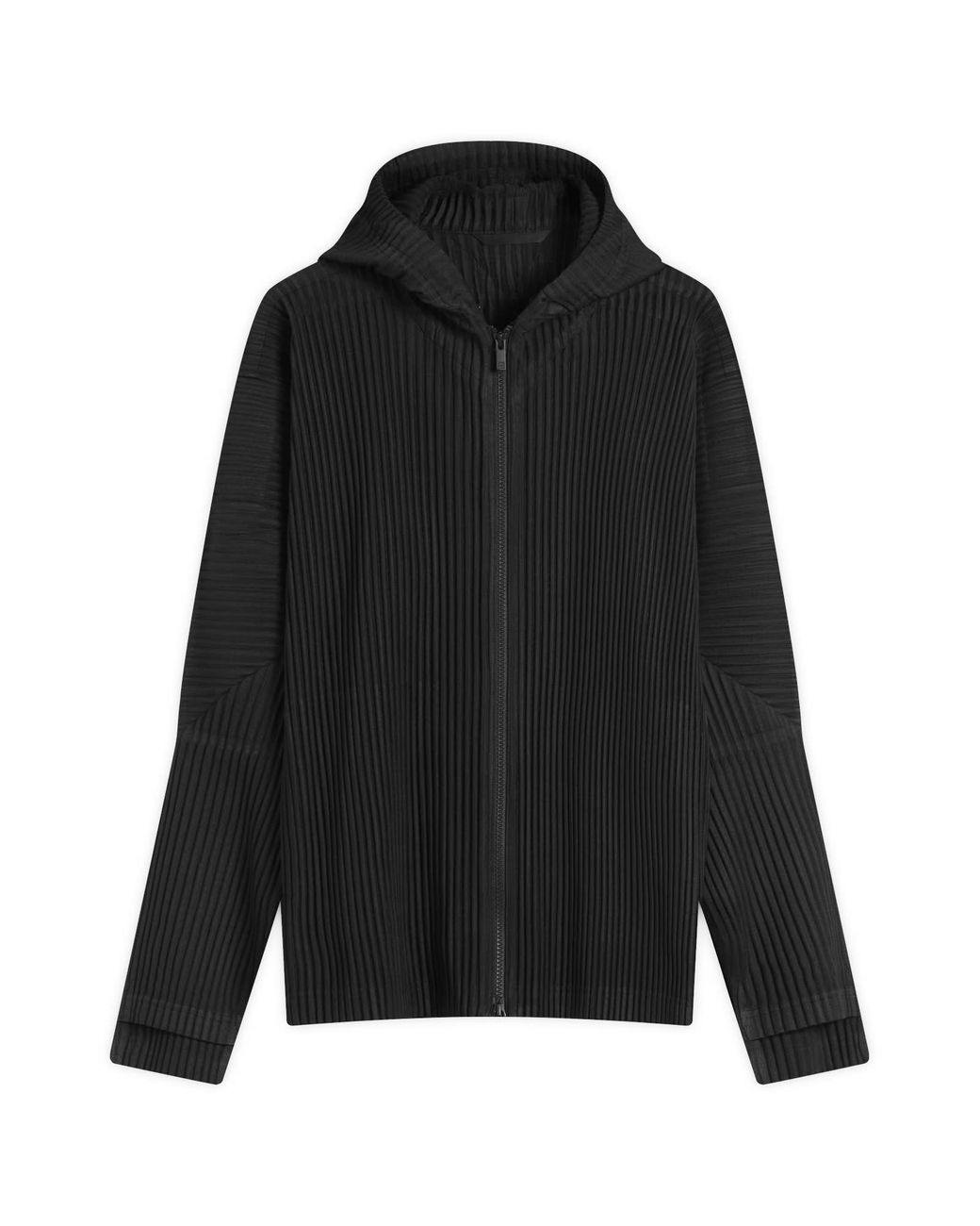 HOMME PLISSÉ ISSEY MIYAKE ジップアップ Homme Plissé Issey Miyake Grey Basics Zip-Up Jacket Homme Plisse