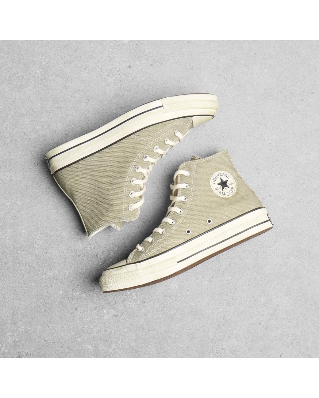 Converse Natural Chuck Taylor 1970S Hi Faded Canvas Sneaker