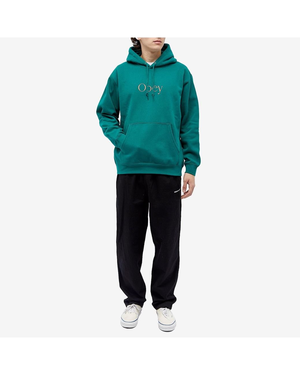 Obey hoodie deals green
