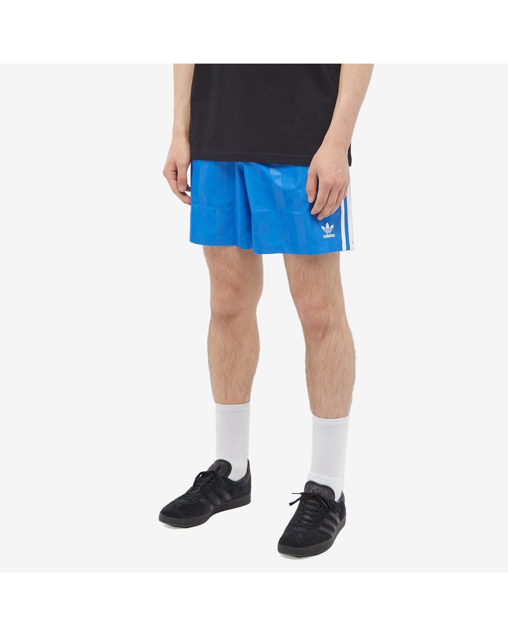 adidas Mufc 88-90 Shorts in Blue for Men | Lyst