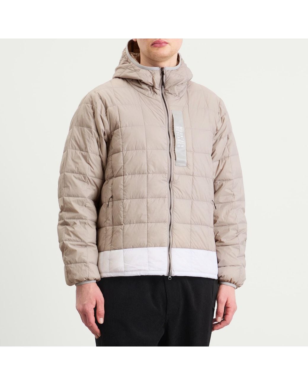 Taion Natural X Mountain Research Down Zip Parka Jacket for men