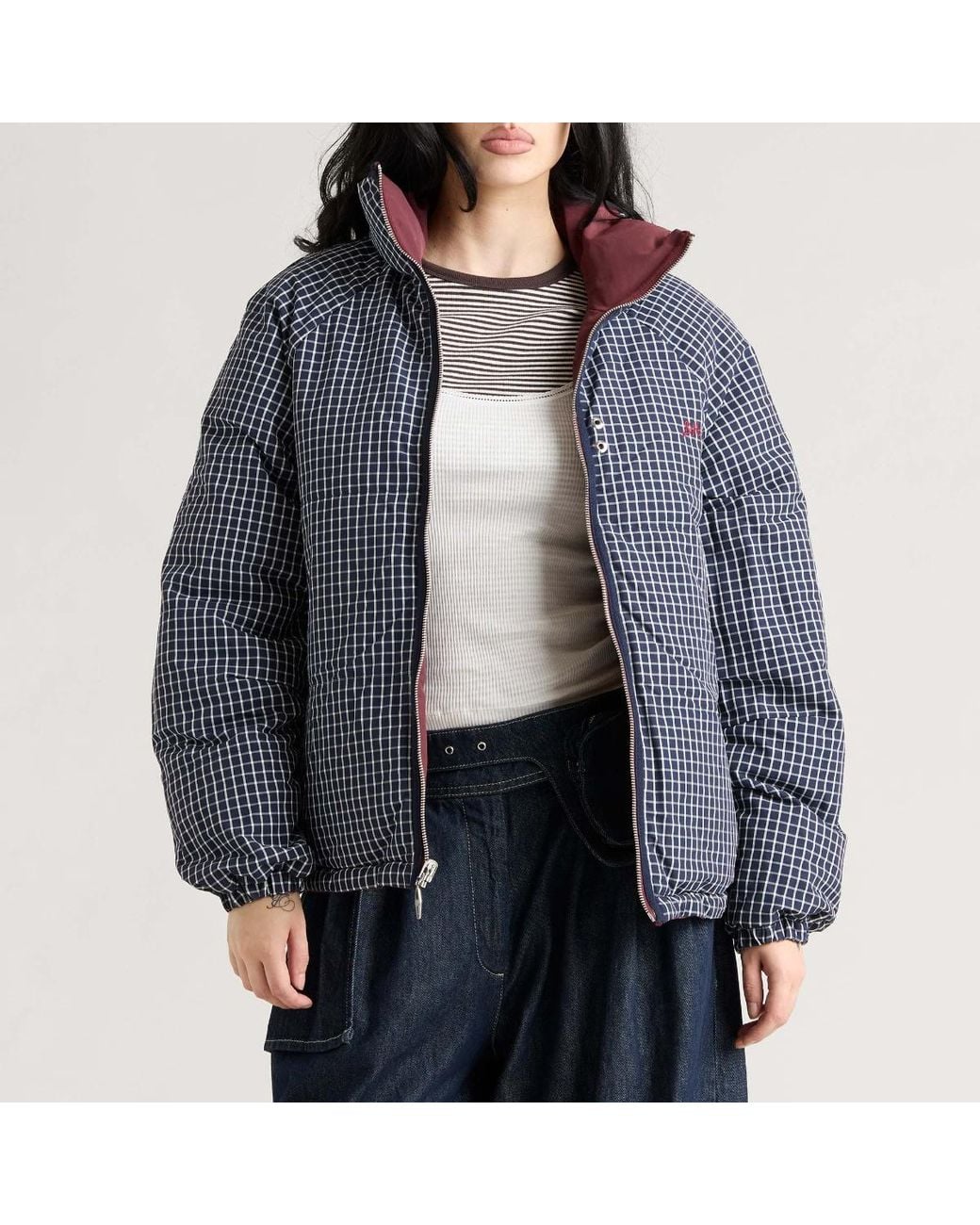 Damson Madder Purple End. X Opal Puffer Jacket
