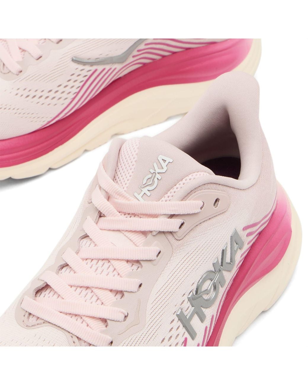 Hoka One One Pink Clifton 11 Sneaker