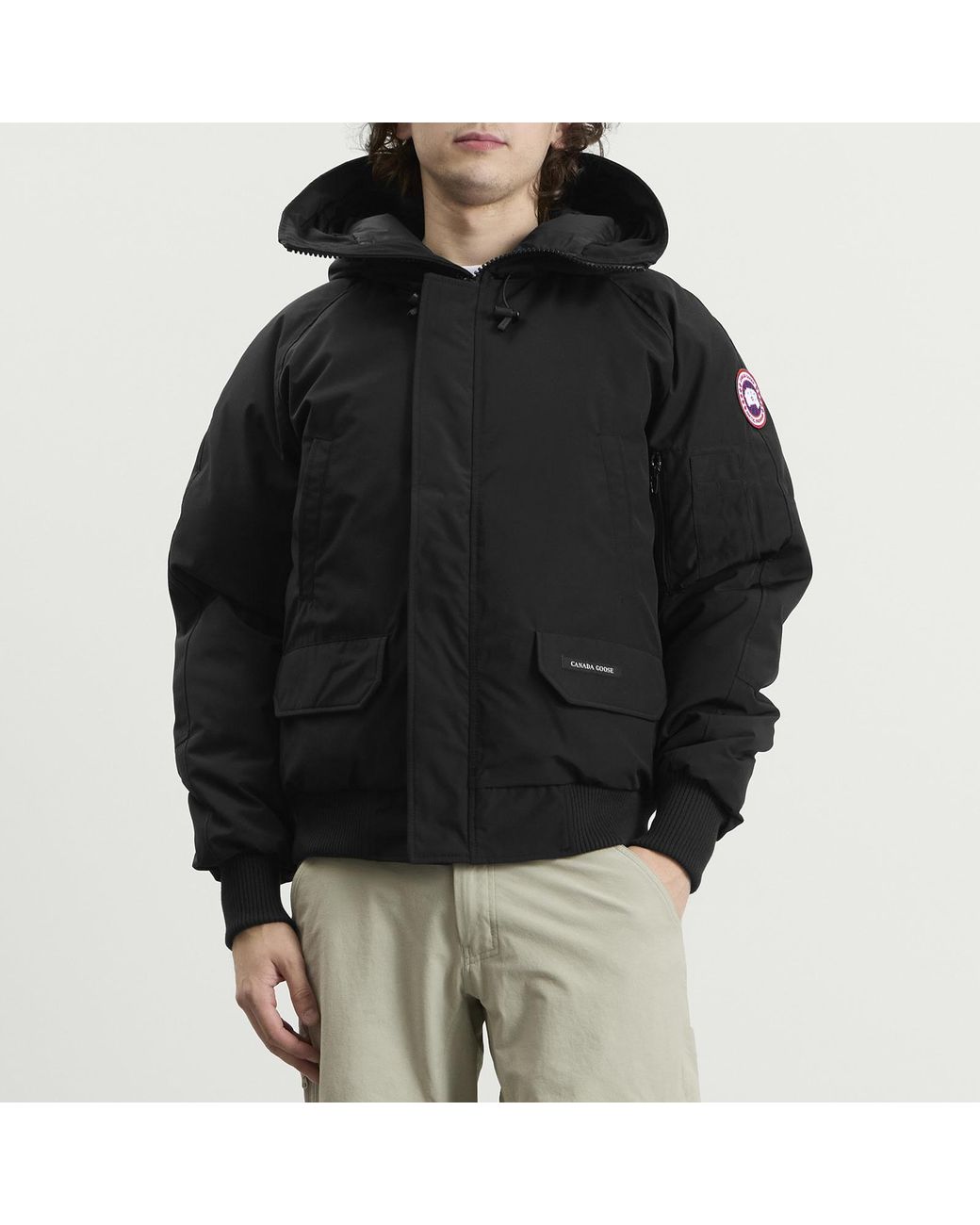 Canada Goose Black Chilliwack Bomber Jacket Classic Disc for men