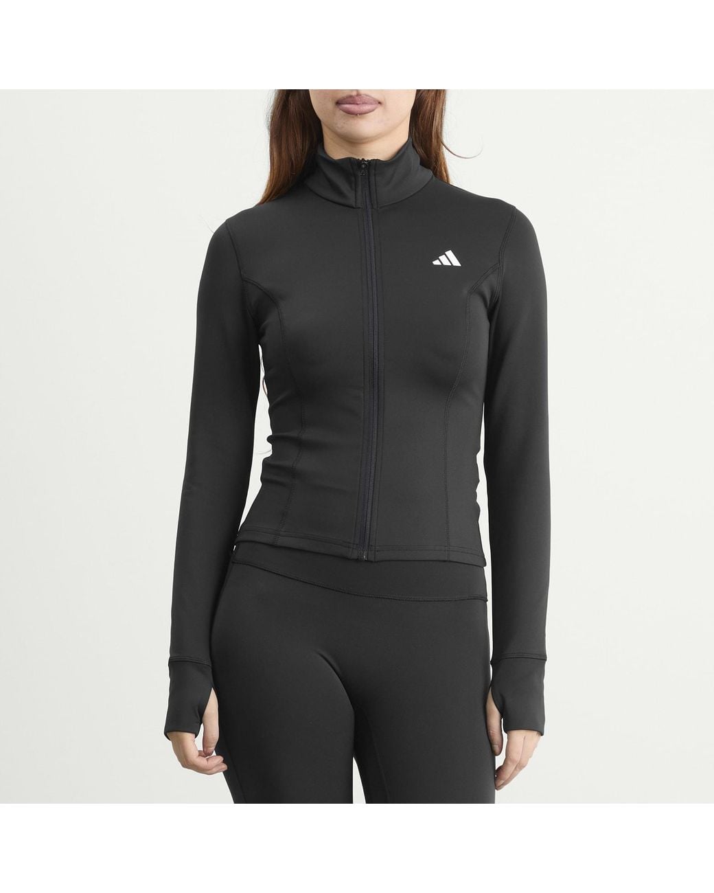 Adidas Black Zip Thru Jacket