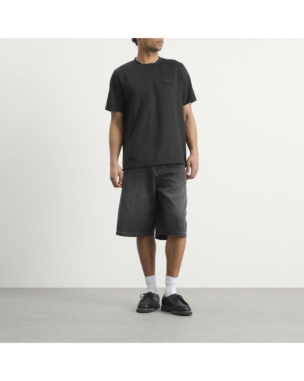 Arte' Black Football T-Shirt for men