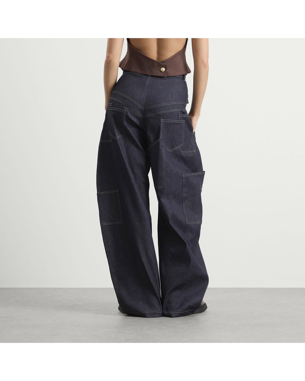 Tolu Coker Blue Banana Pants