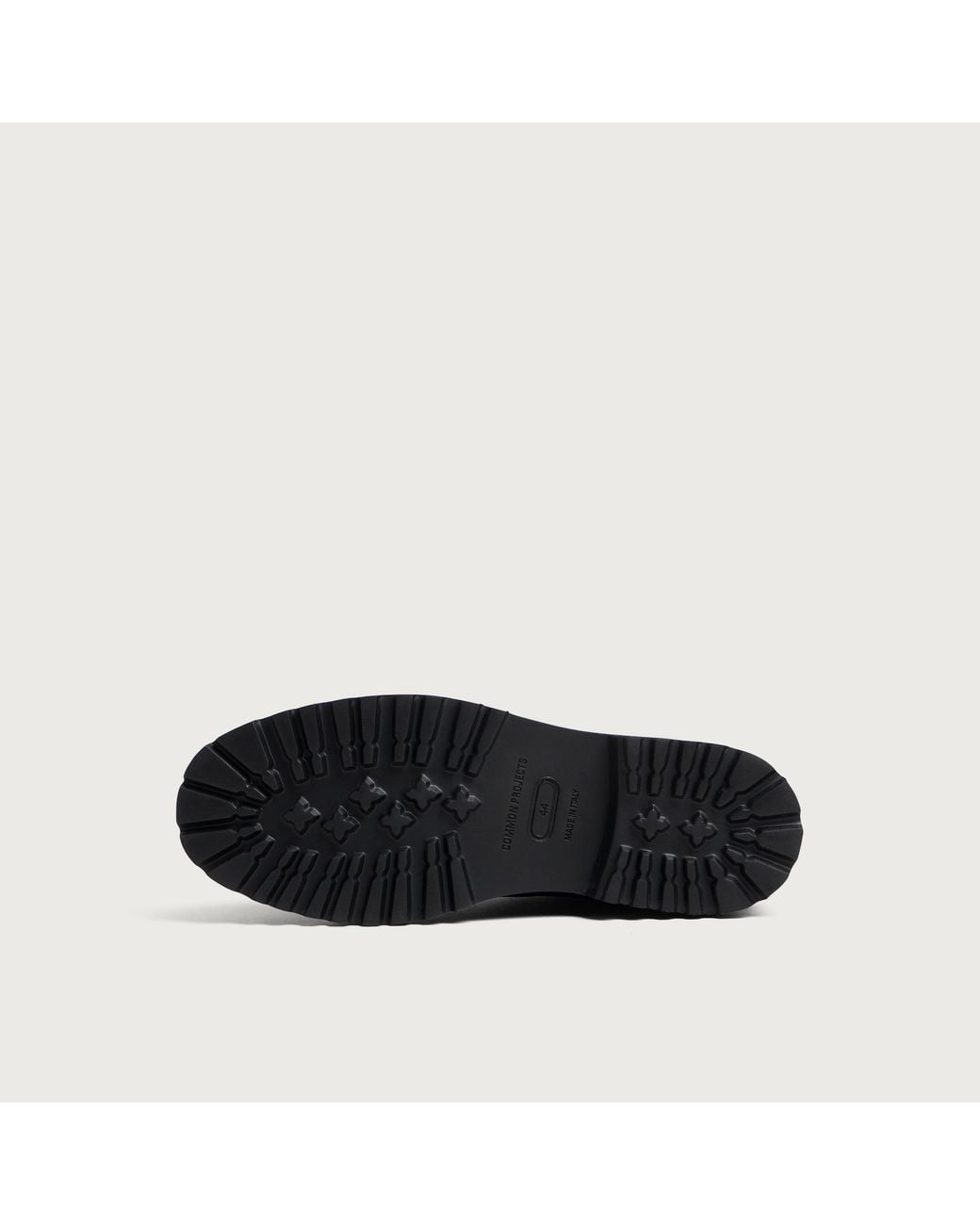 Common Projects Black Leather Hiker Boot for men