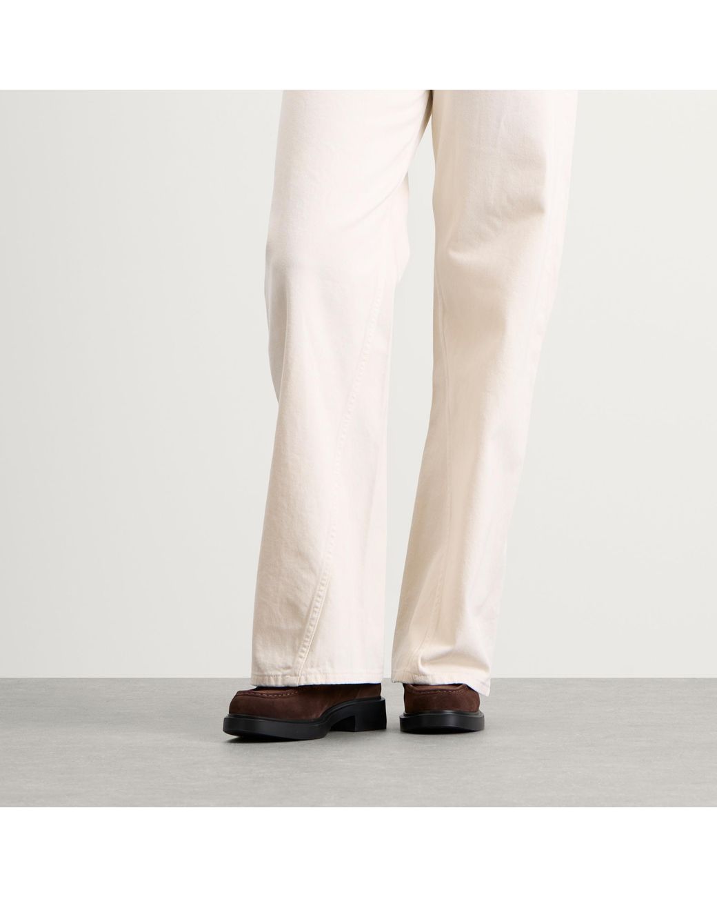 G.H.BASS Brown Albany Ii Penny Suede Loafers