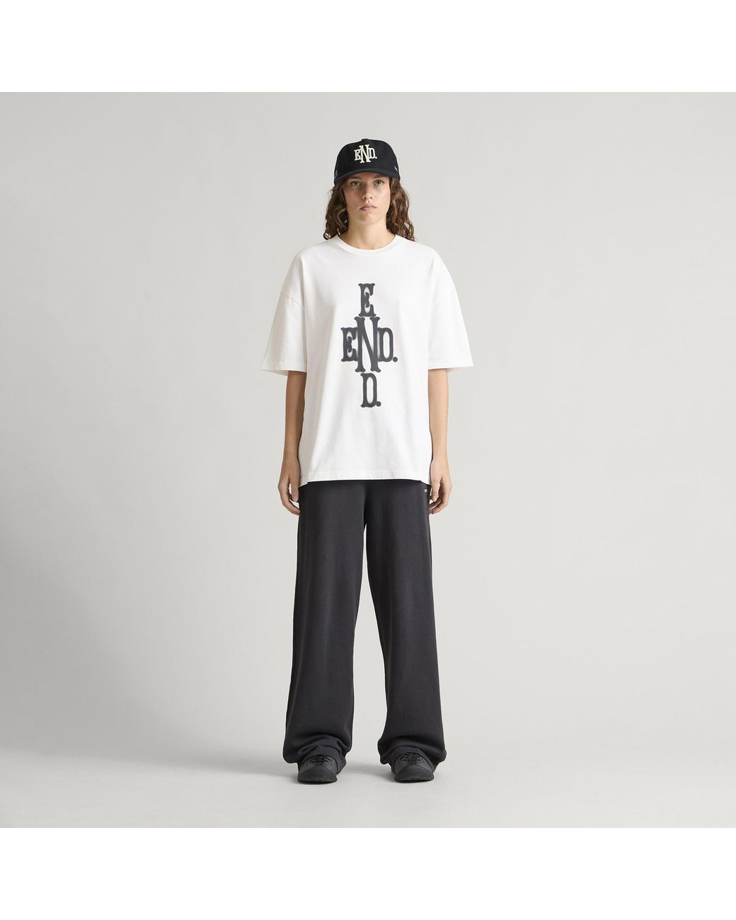 END. White Cross T-Shirt